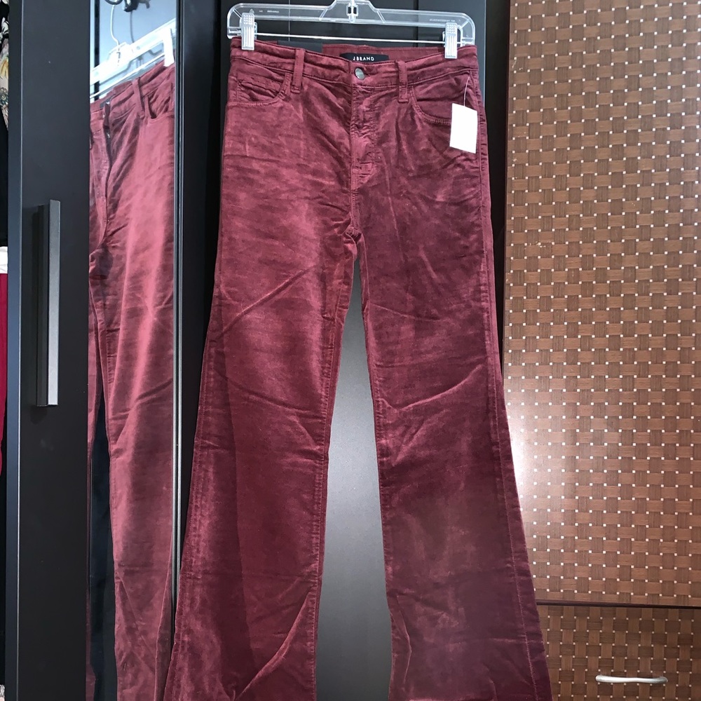 J Brand High Waist Flare Pants